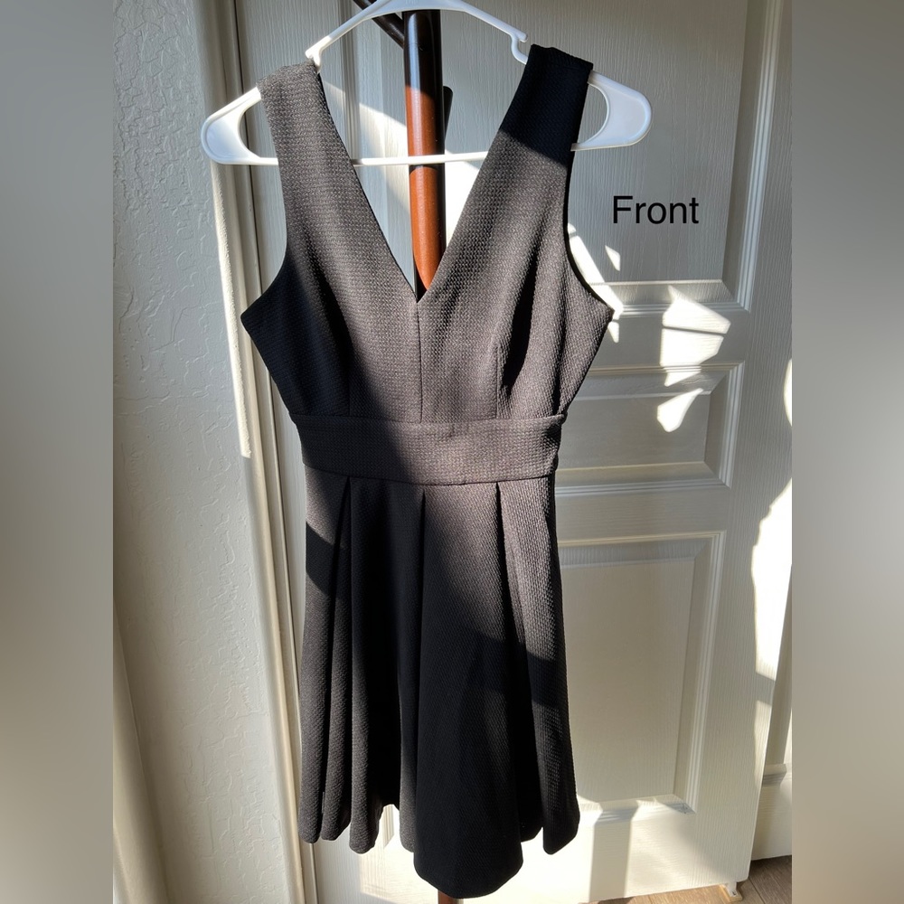 Women's Deep V Neck Casual Cocktail Dress
